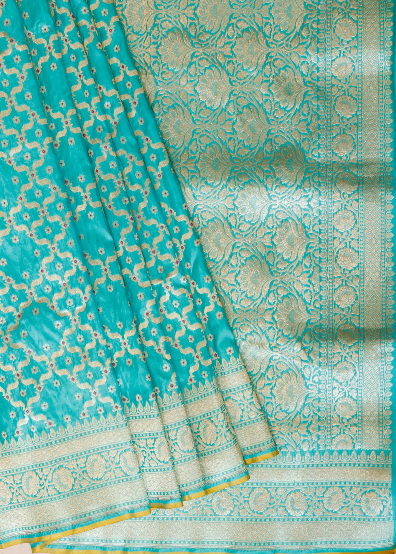 Nila Blue Banaras Saree