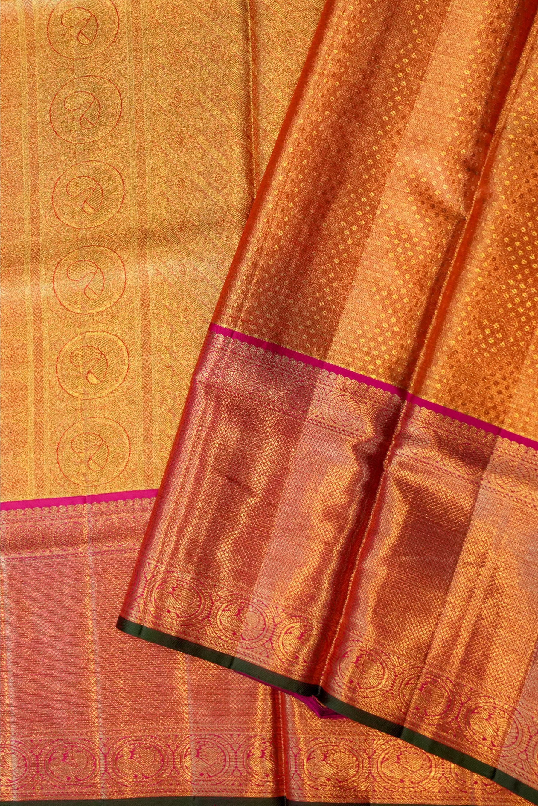 Vibhavam Gold Tissue Kanchi Saree