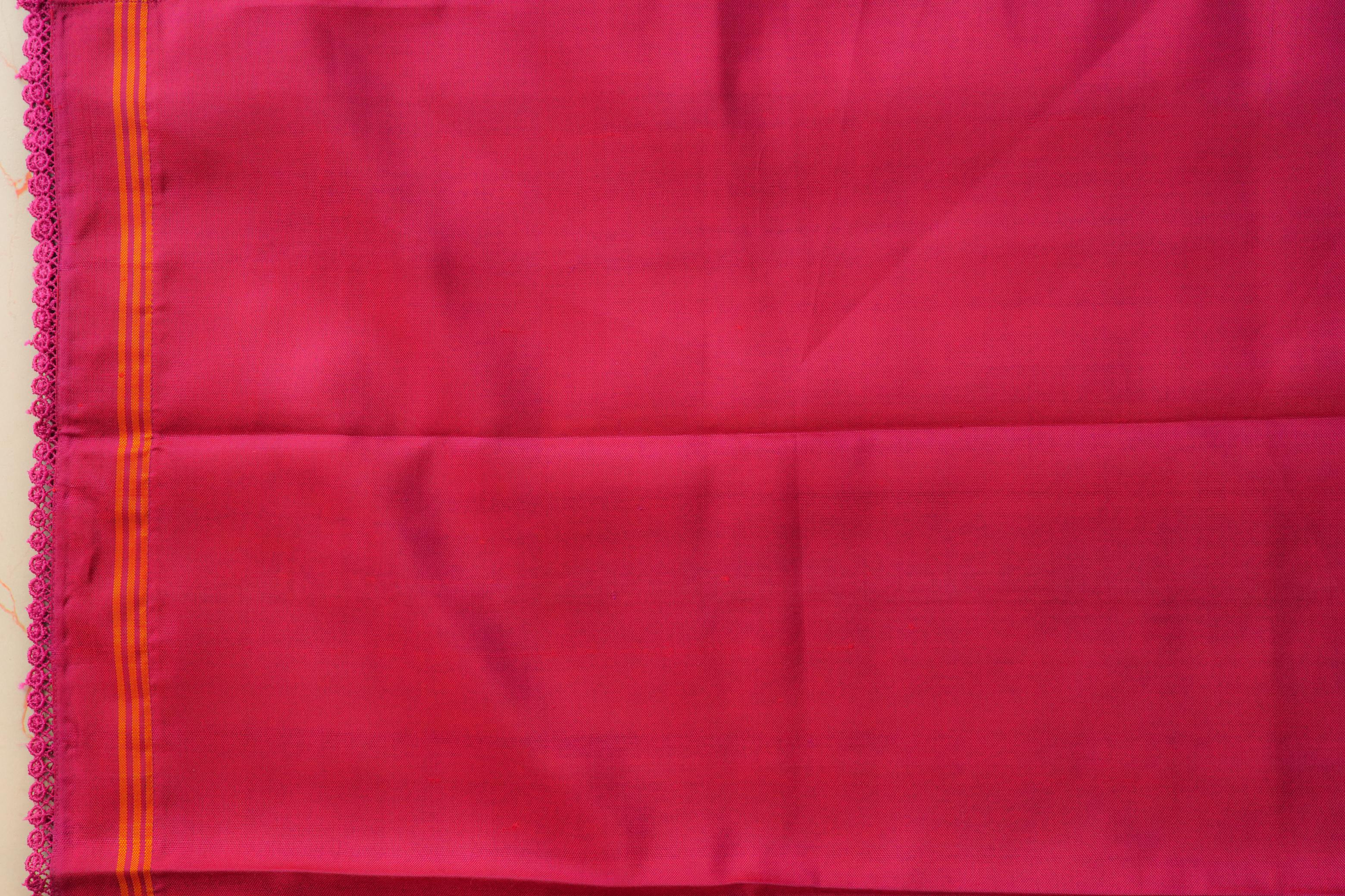 Vanam Purple and Pink Patola Saree