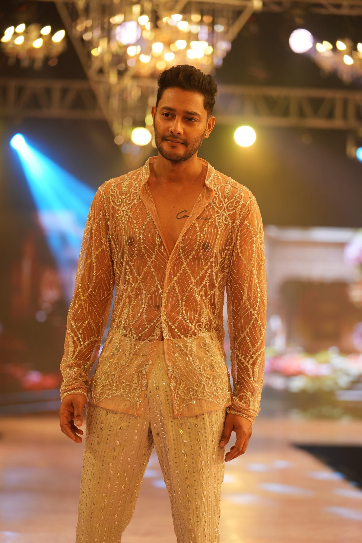 SUVARNA EMBELLISHED SHIRT