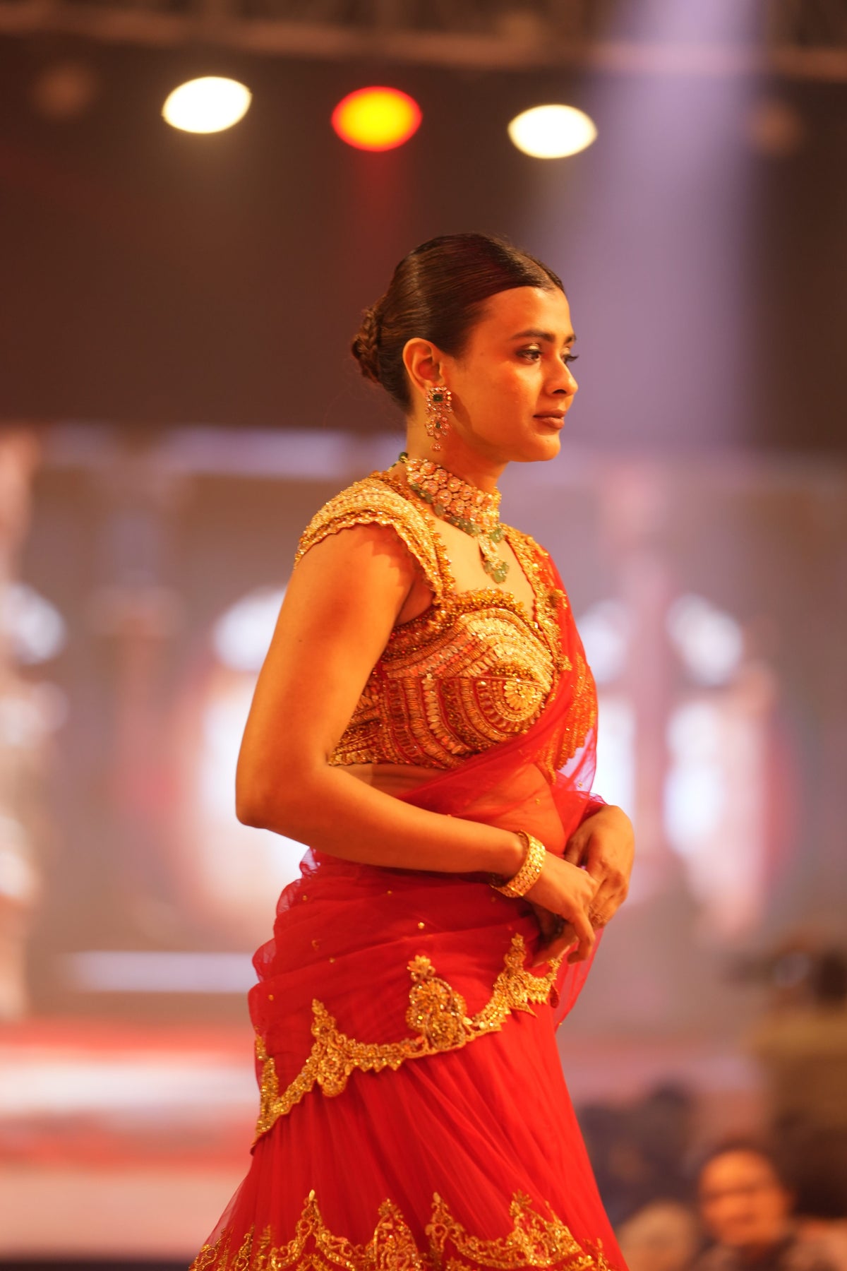 RED RAAGA LEHANGA SET