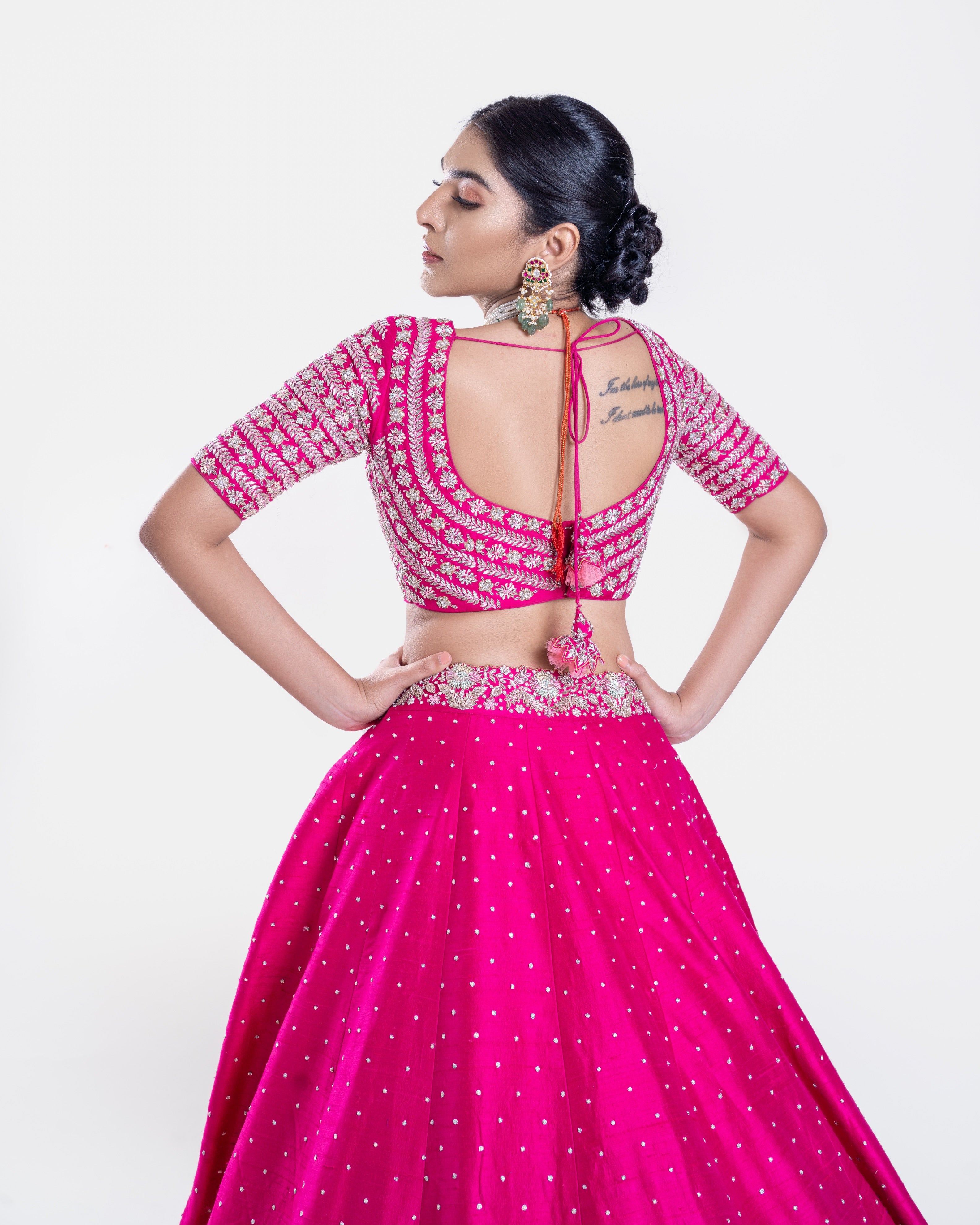 Chromatic Lehenga Set