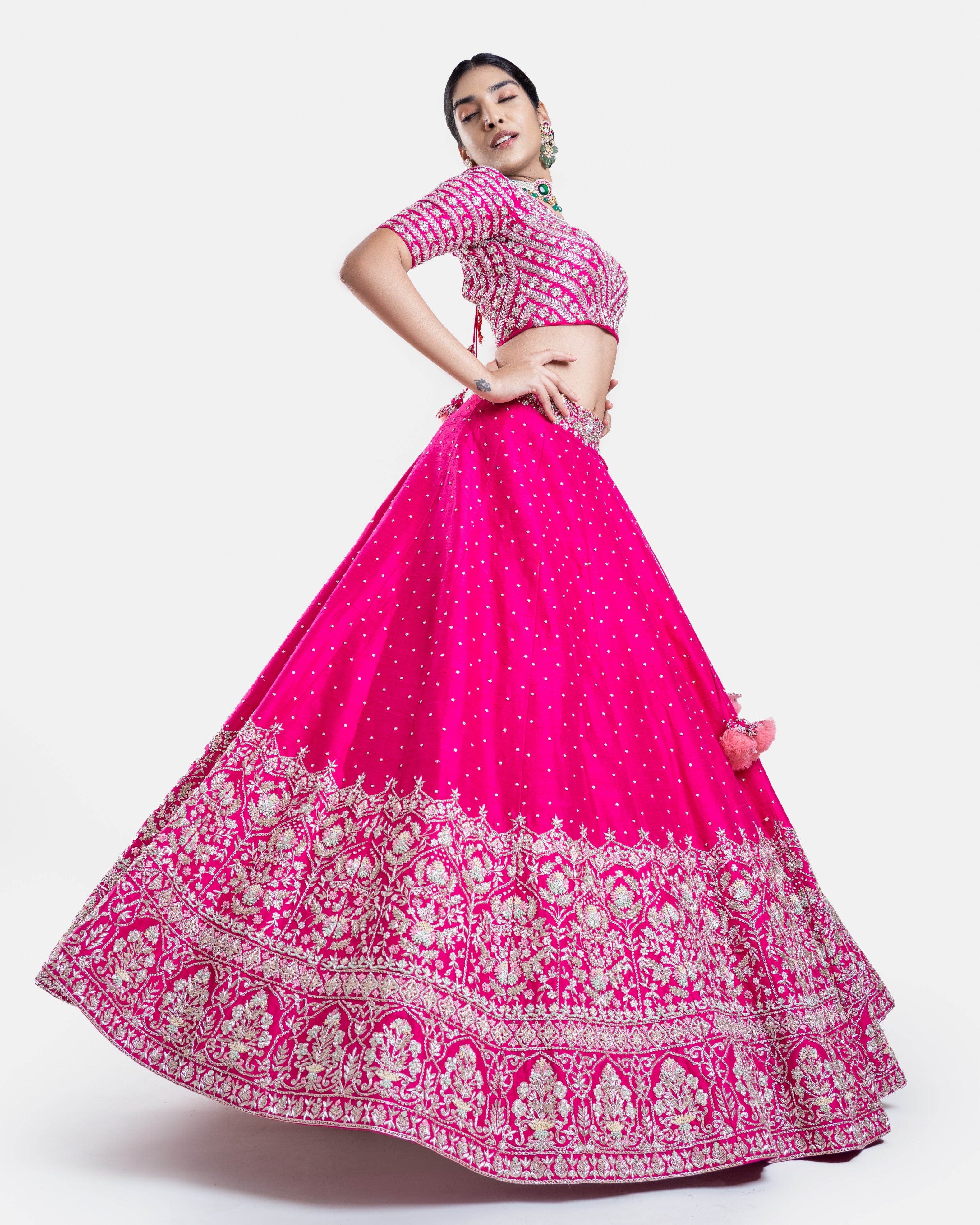 Chromatic Lehenga Set