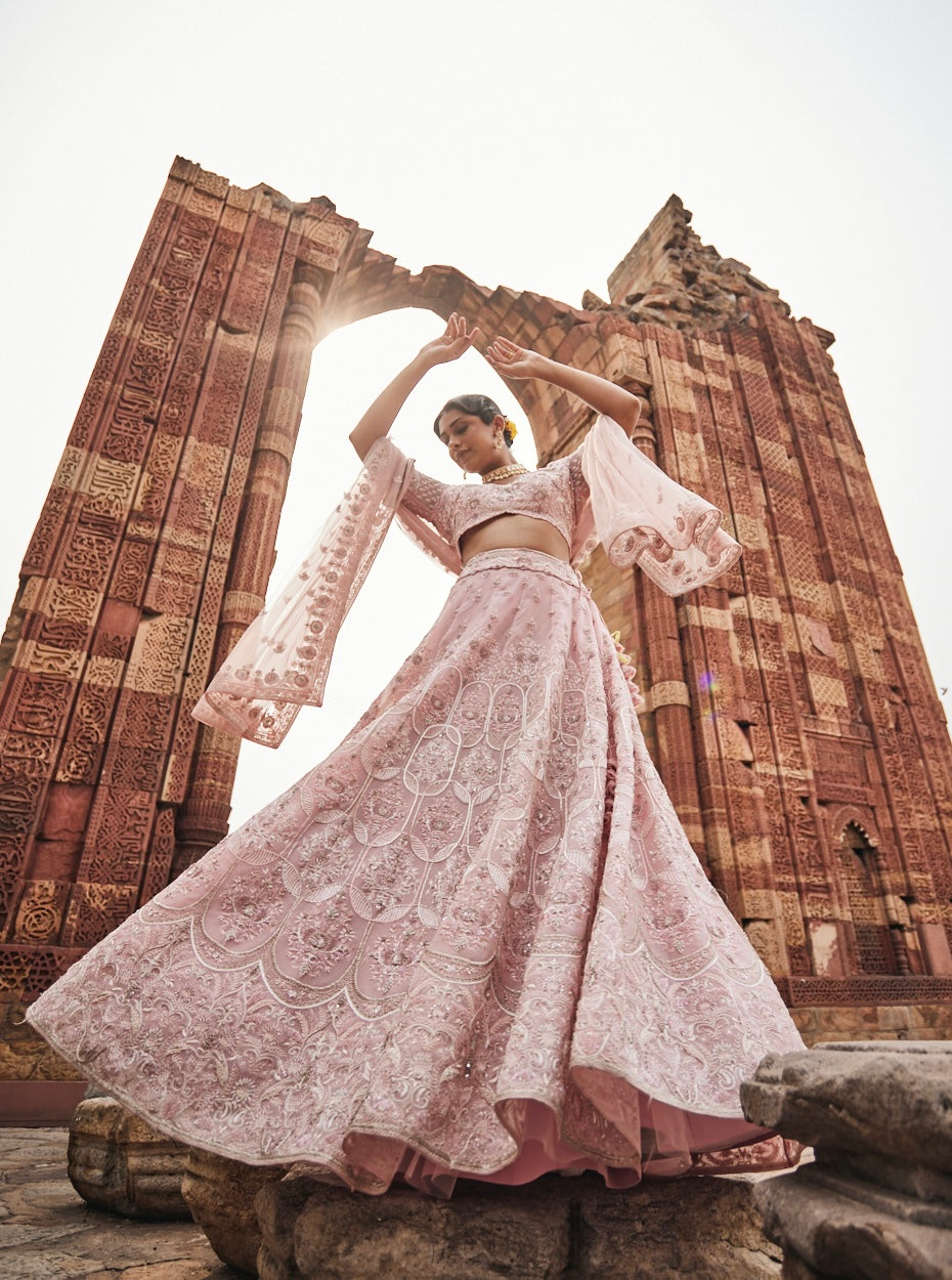 Azalea bridal lehenga set
