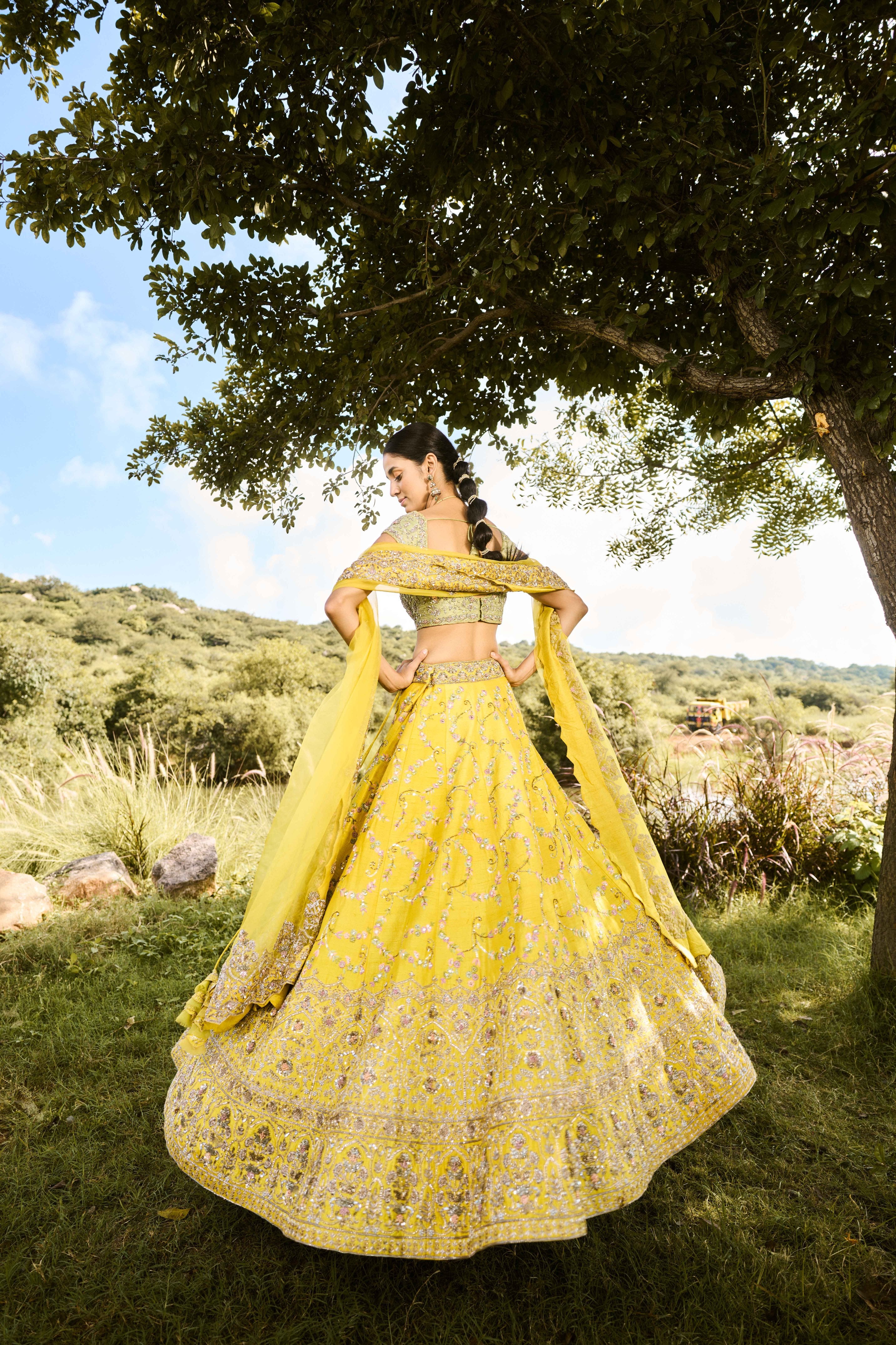 Ephemeral Lehenga Set