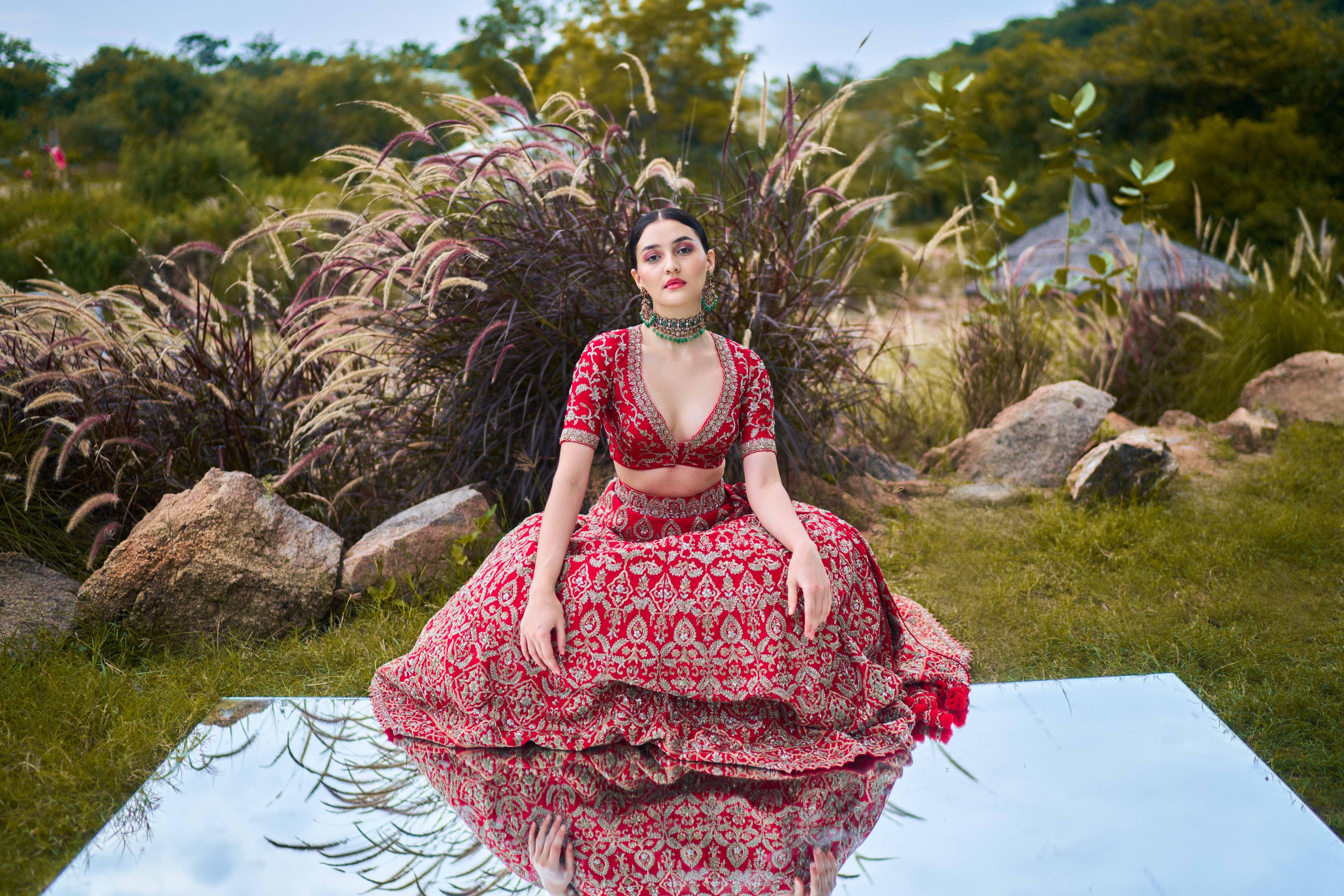 Dreamscape Lehenga Set