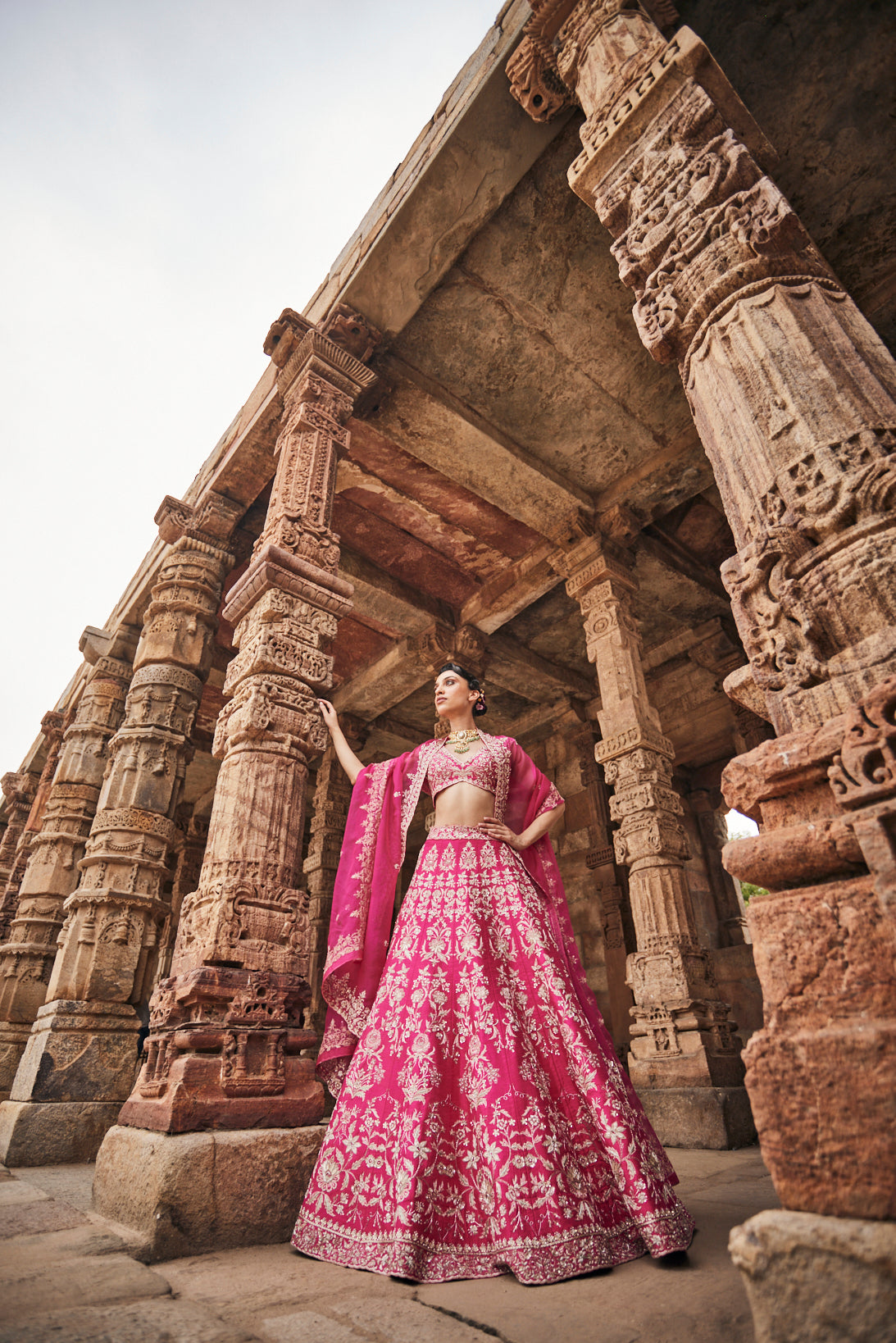 Cherubic bridal lehenga set