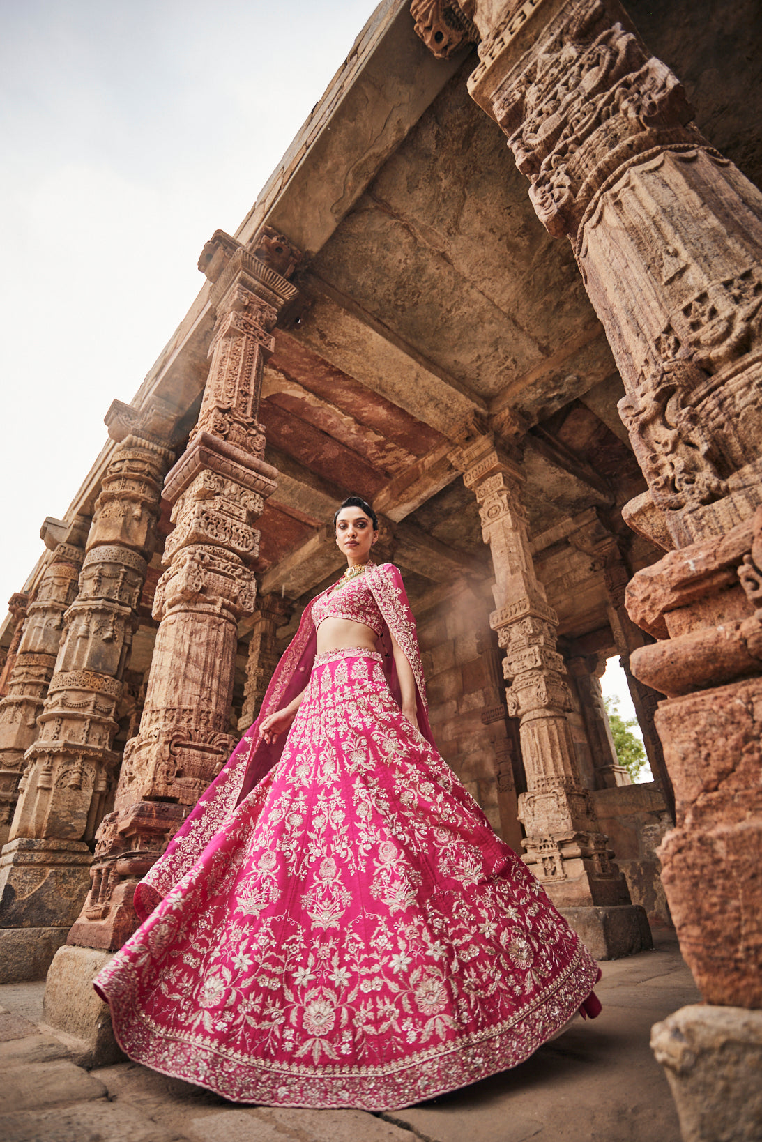 Cherubic bridal lehenga set