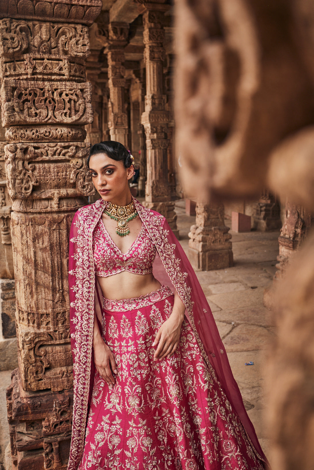Cherubic bridal lehenga set