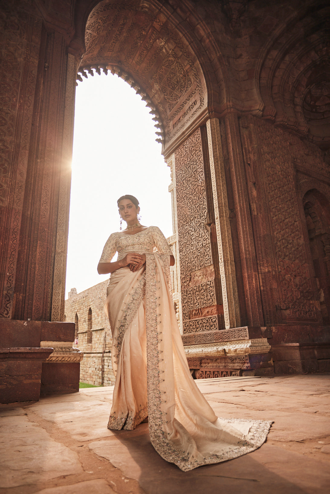 Alban designer saree set