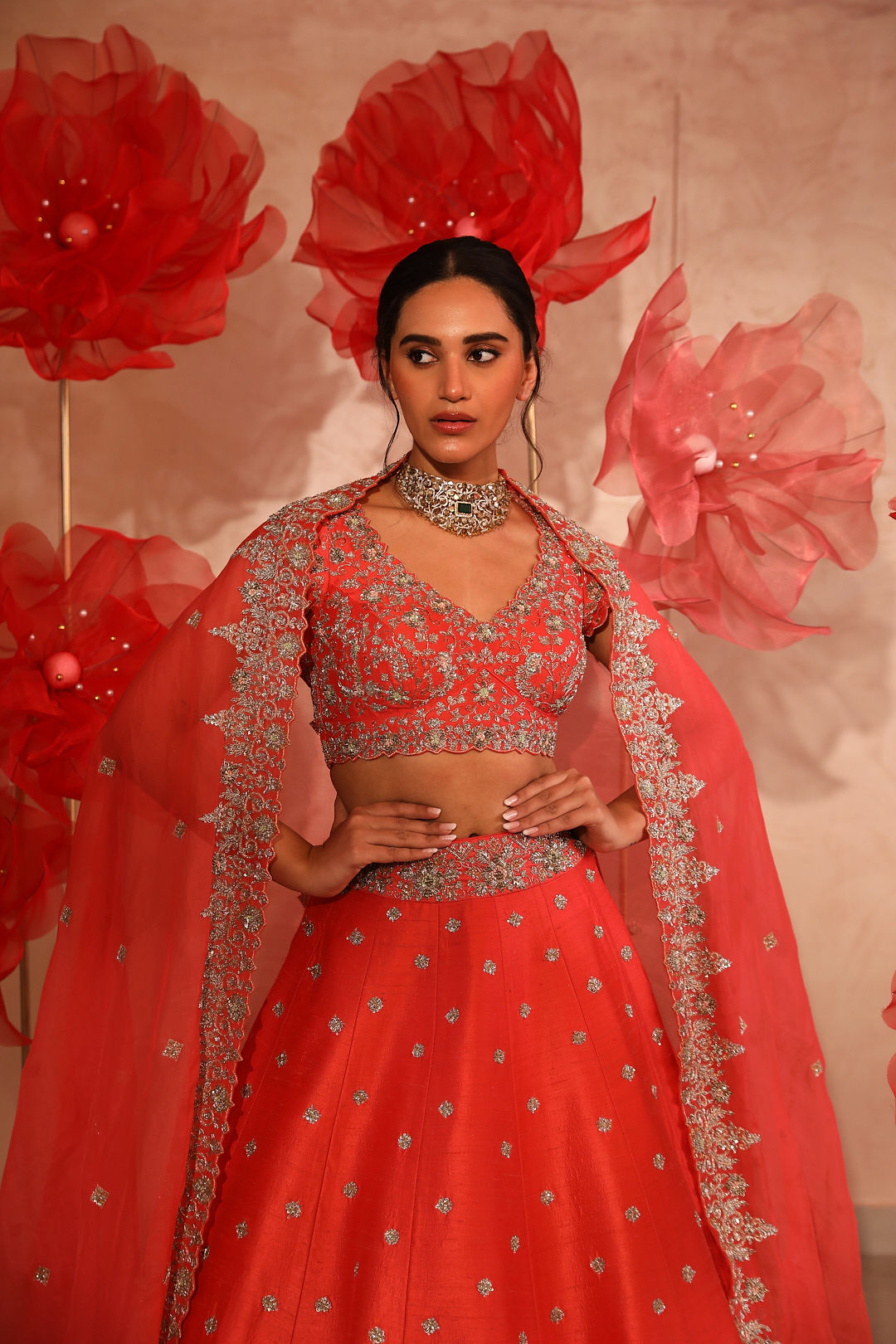 Orange Lehenga