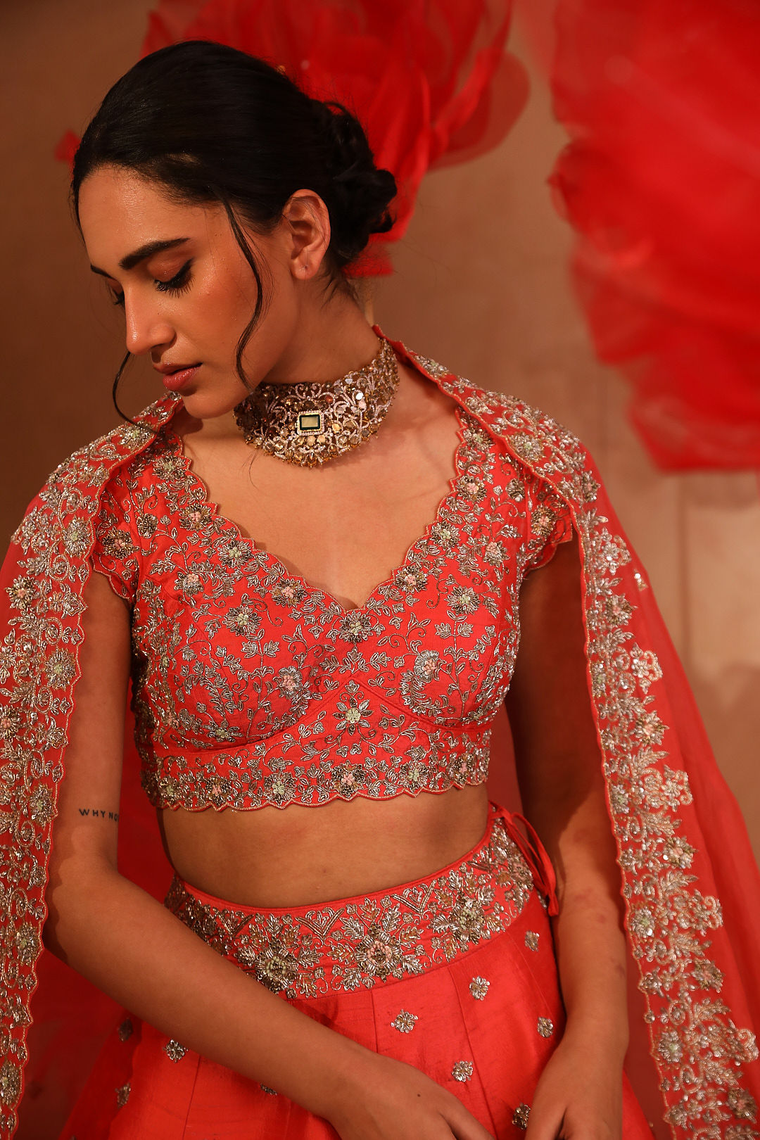 Orange Lehenga