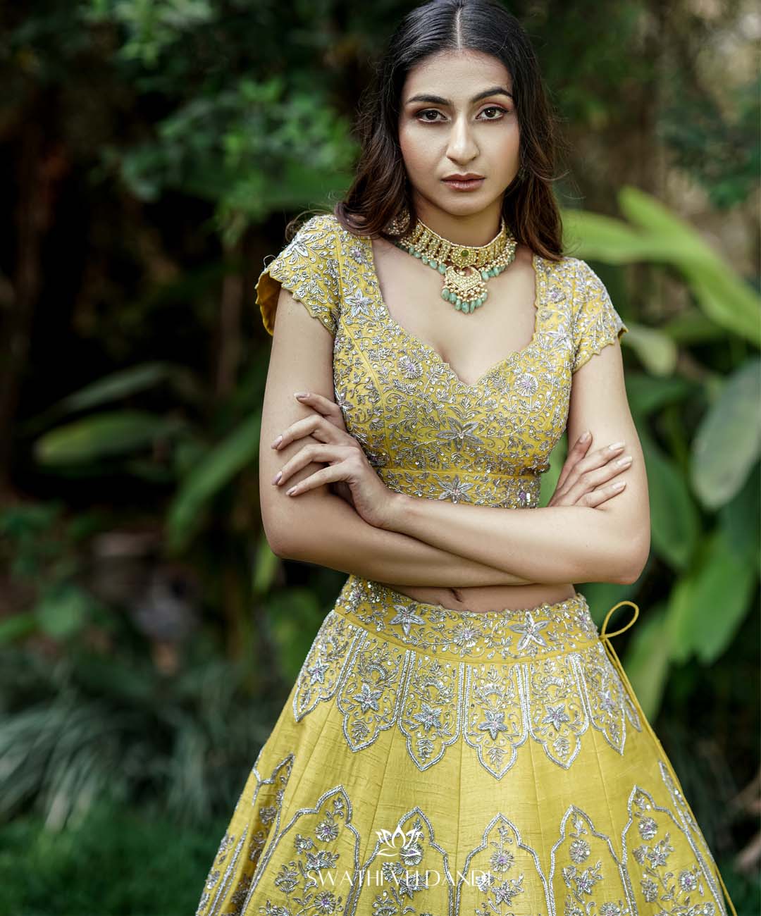 Inayat Yellow Lehenga set