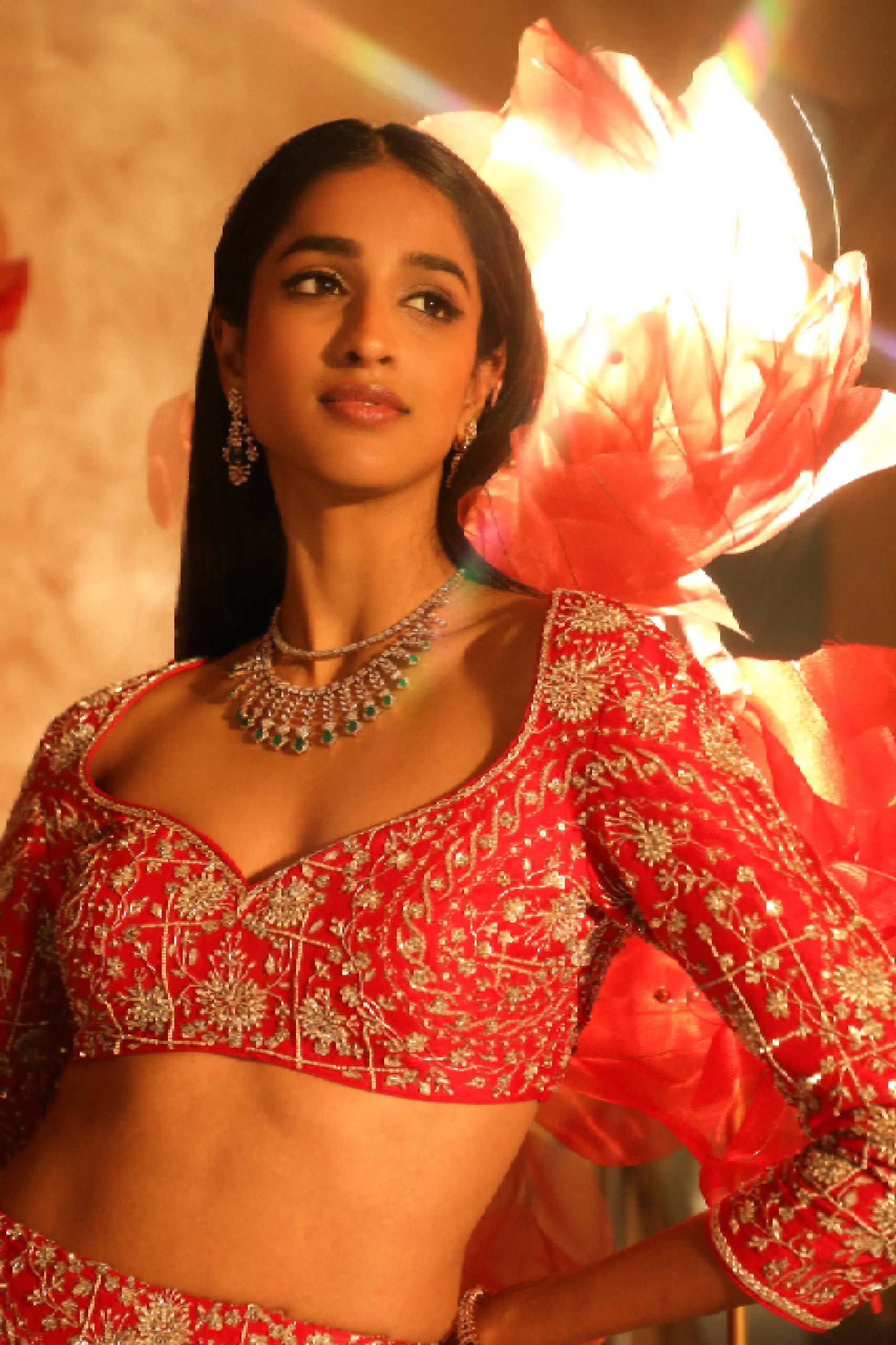 Royal Red Bridal Lehenga Set