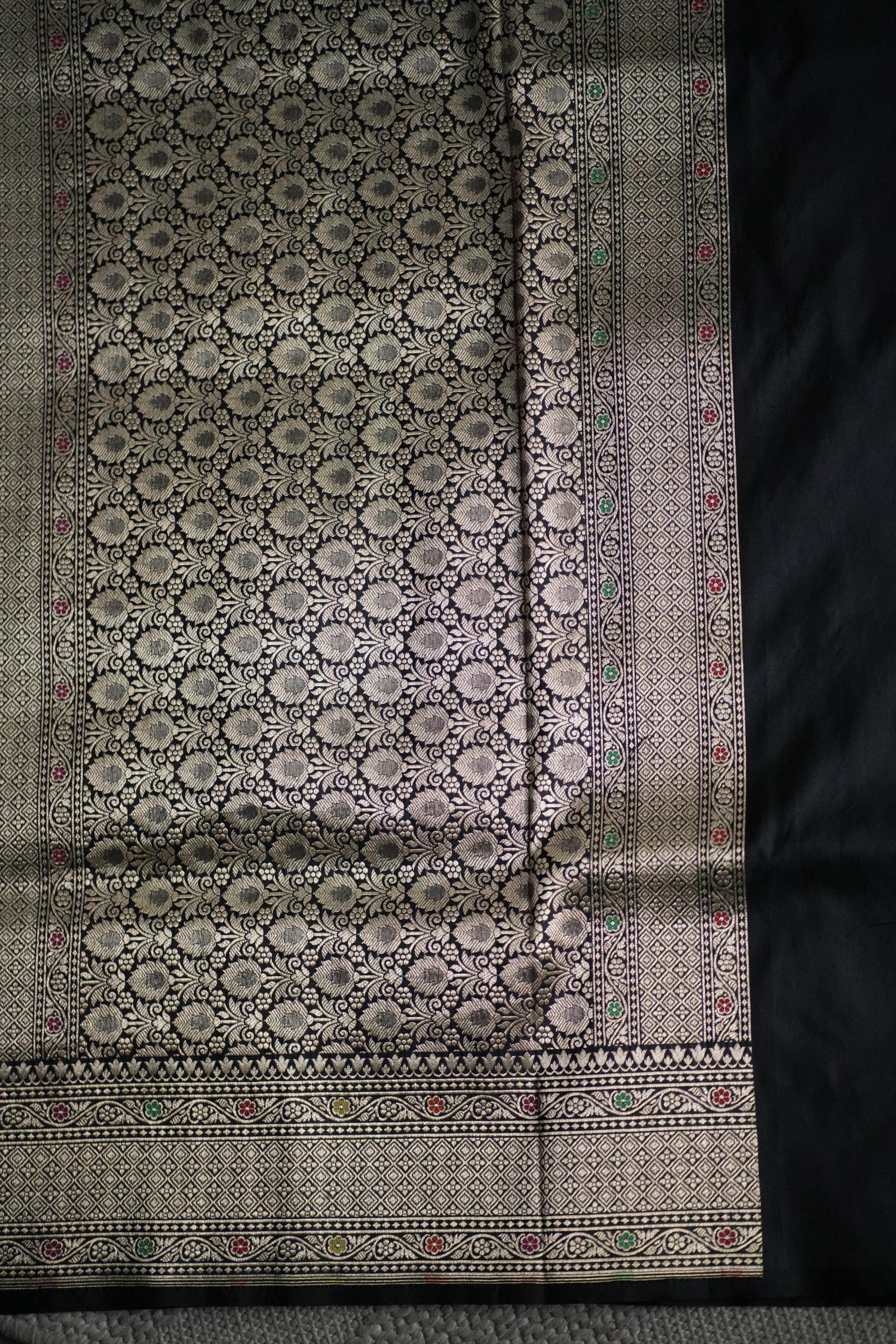 Maliha Black Banaras Saree