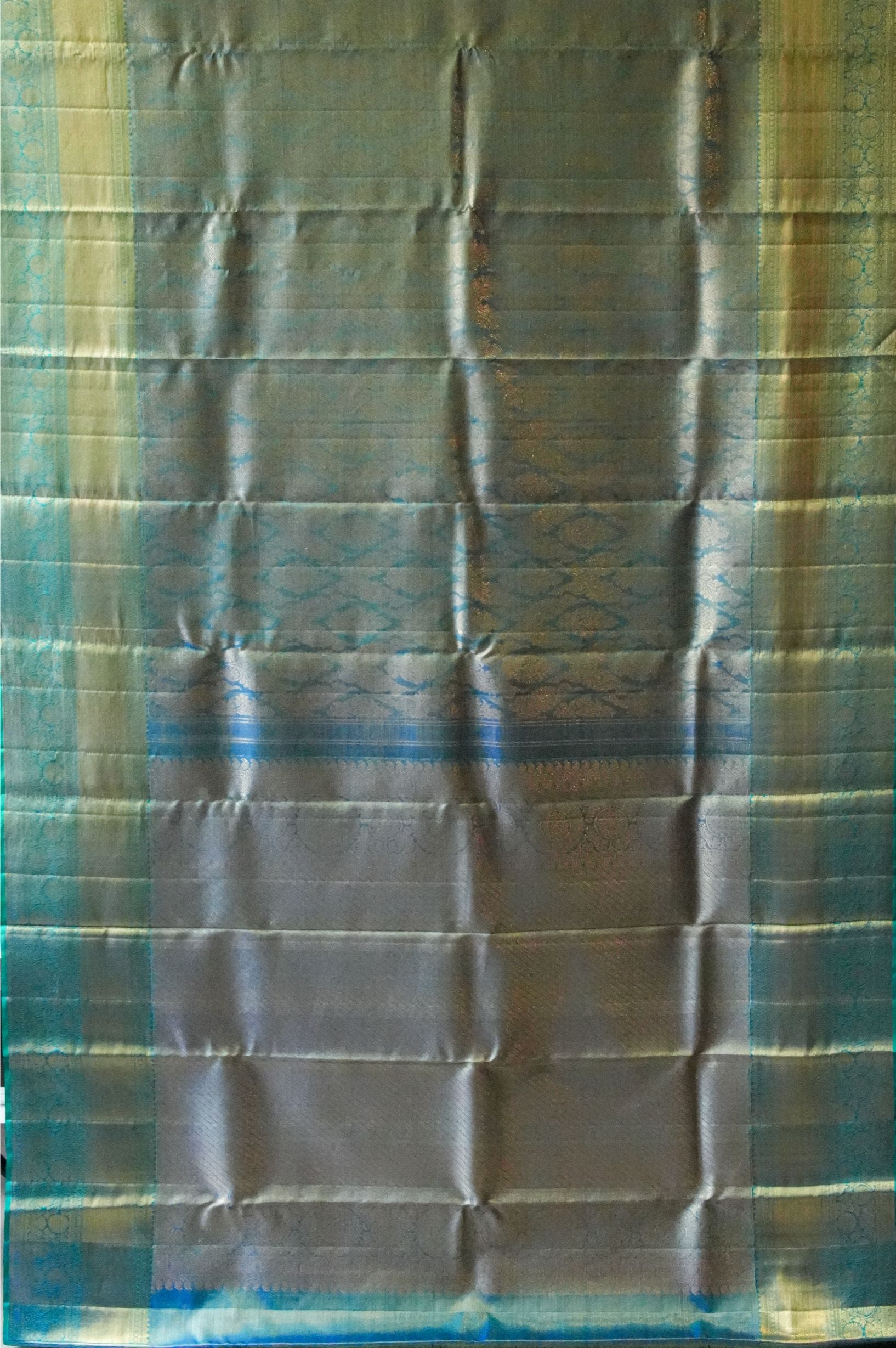 Mayura Blue Kanchi Saree