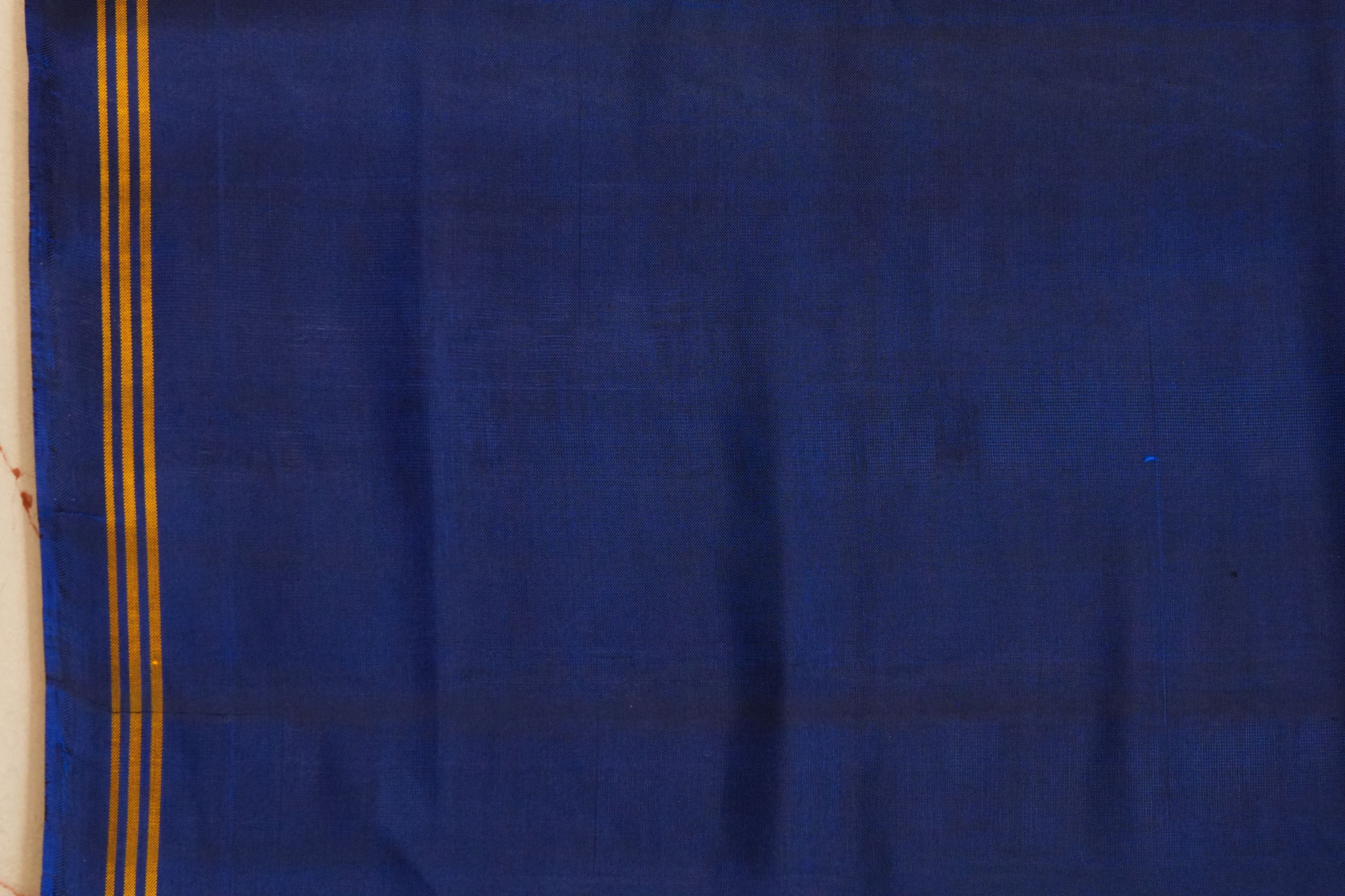 Rudhraksha Blue & Pink Patola Saree
