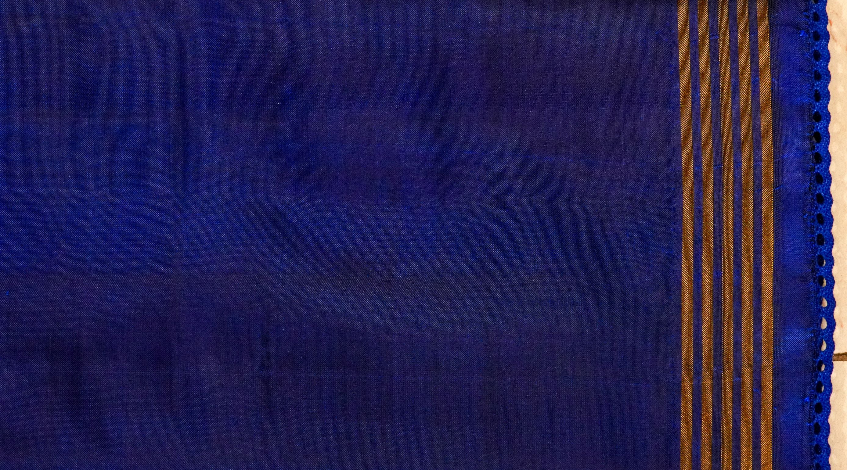 Matanga Blue and Pink Patola Saree
