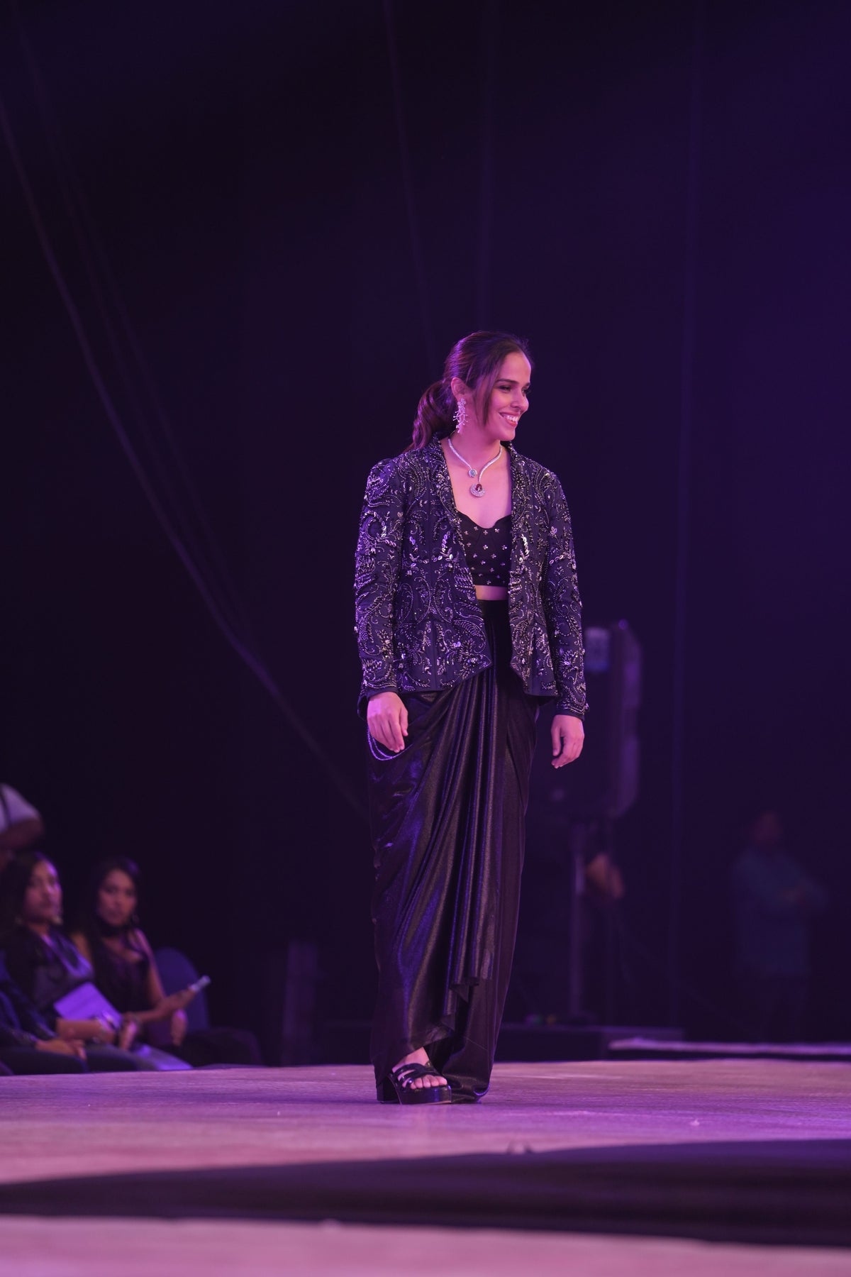 ABHARNA JACKET DRAPE SET